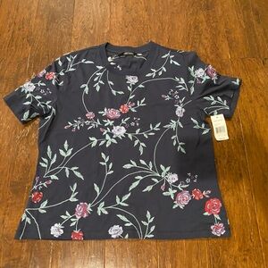 Driftwood HWT Cordiela Navy Floral Tee